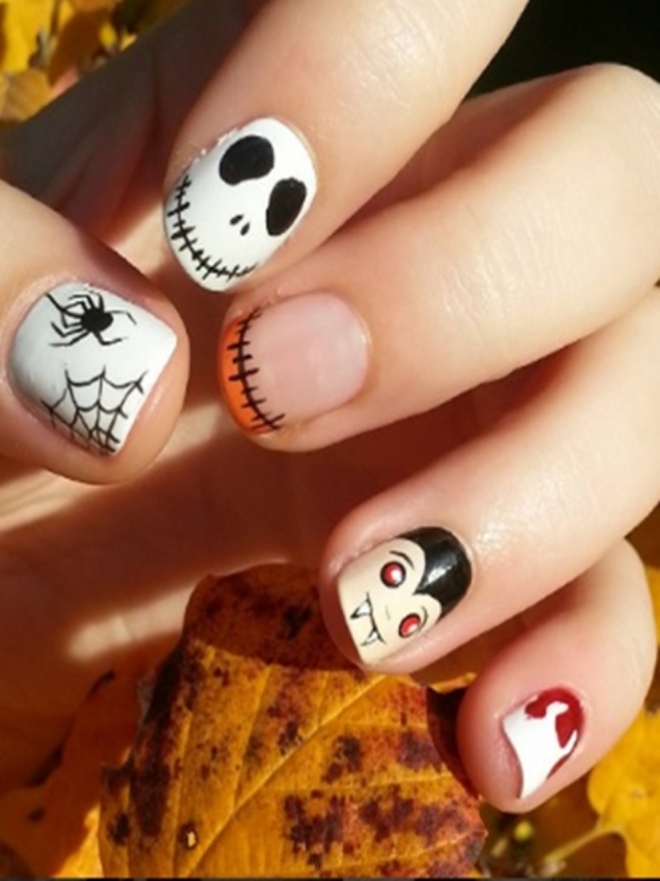 3 tendencias de uñas de Halloween que nunca fallan