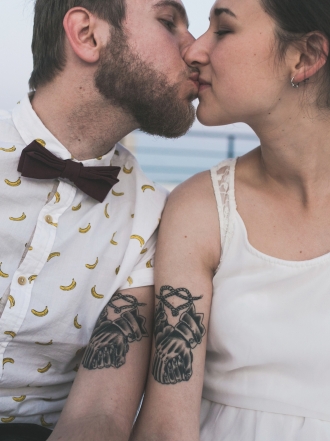 Ideas preciosas para tatuajes 'match' en pareja