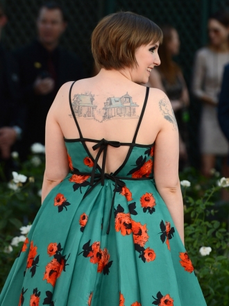 Tatuajes de Lena Dunham