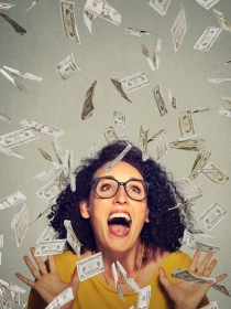 Soñar con el número premiado de la lotería: visiones de futuro