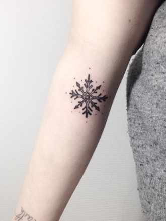 5 ideas de tatuajes relacionadas con el invierno
