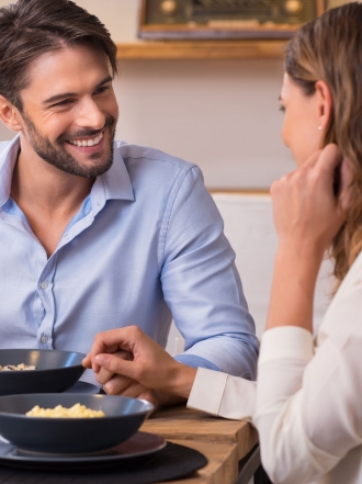 Las parejas que comen juntas son más felices
