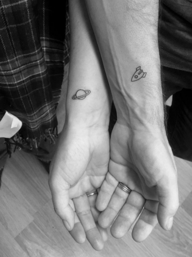 Ideas de tatuajes secretos en pareja