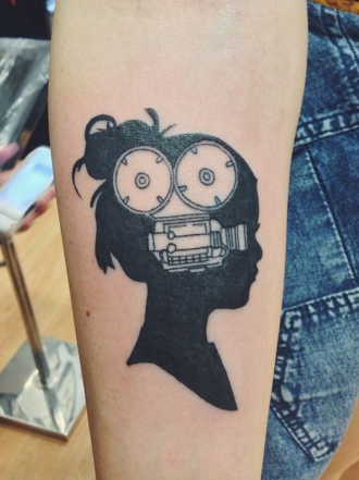 10 tatuajes para rendir homenaje al cine