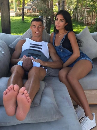 Cristiano Ronaldo, todo un padrazo