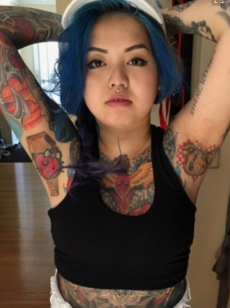 Ideas de tatuajes para las axilas