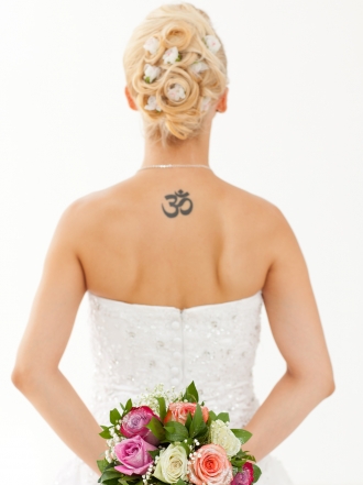 Las novias tatuadas más guapas y elegantes