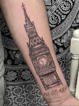 Tatuajes inspirados en ciudades