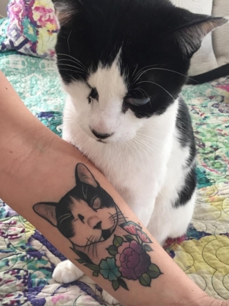 Ideas para hacerte un tatuaje de gato