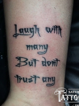 Las mejores tipografías para hacerse un tatuaje