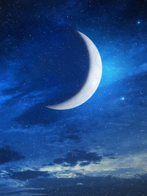 El secreto de soñar con la luna creciente: el momento de la renovación