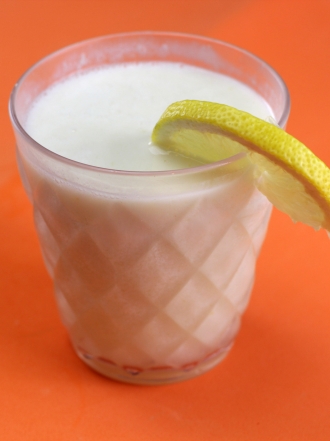 Recetas de postres fáciles: sorbete de limón y cava