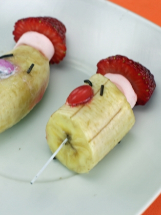 Recetas de postres para Navidad: plátanos de Papá Noel