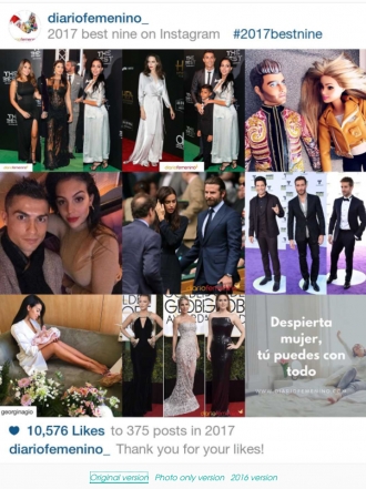 Cómo hacer tu bestnine 2017 en Instagram