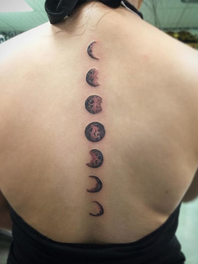 Tattoos en la espalda: El significado de los tatuajes en la columna