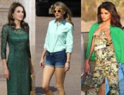 Taylor Swift, Selena Gómez, Letizia Ortiz... El verde, el color de moda