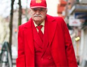 Un octogenario, nuevo icono del street style