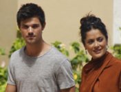 Taylor Lautner y Salma Hayek se lo pasan 'como niños' en México