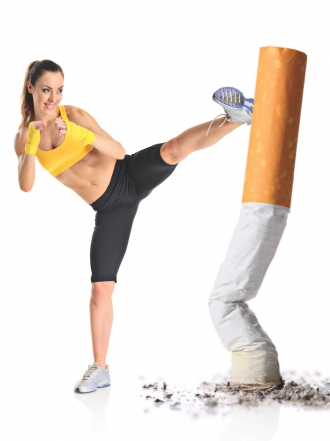 Ponte en forma y deja de fumar en 20 minutos (al día)