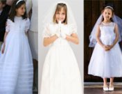 Vestidos de comunión de niña: cómo vestirla para su Primera Comunión
