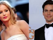 Jennifer Lawrence y Matt Bomer, favoritos en Cincuenta Sombras de Grey