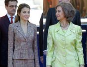 El look más tristón de Letizia: la Reina Sofía, más guapa que ella
