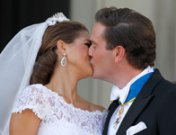 El beso de cuento de hadas de Magdalena de Suecia y Chris O'Nell en la Boda Real
