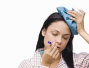 Mojarse o refrescarse para evitar el dolor de cabeza