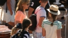 La Infanta Cristina, sin Urdangarín, vuelve de vacaciones a Mallorca