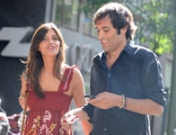 Sara Carbonero y su ex pareja David Sánchez, juntos en Mediaset