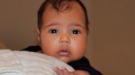 La hija de Kim Kardashian, North West, es igual que su madre en las fotos