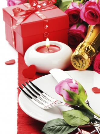 Cena de San Valentín en casa