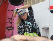 Look de Cara Delevingne, belleza casual