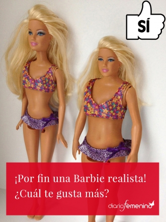 La Barbie ahora es bajita y tiene culete