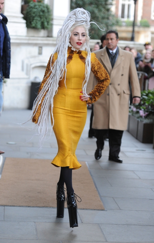 El look rastafari de Lady Gaga