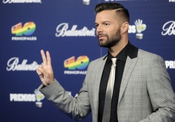Ricky Martin, blanco de todas las miradas en los Premios 40 Principales 2013
