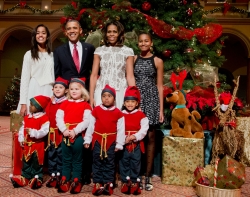 La Navidad más feliz de la familia Obama