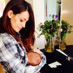 El momento más tierno de Nagore Aramburu y su hija Emma