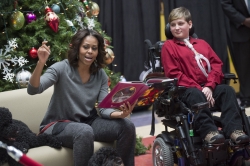 El lado más solidario de Michelle Obama