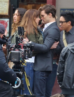 Tensión sexual en el rodaje de 50 sombras de Grey