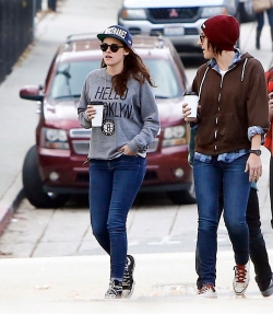 Kristen Stewart, la fan number one de los Brooklyn Nets