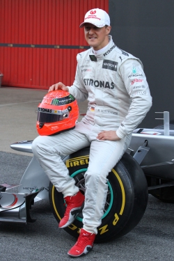 Michael Schumacher, en su etapa como piloto de Mercedes Benz