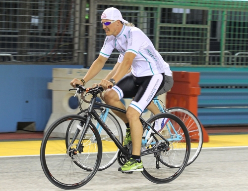 Michael Schumacher, un apasionado del ciclismo