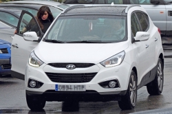 Así llegaba Sara Carbonero a la Clínica Ruber Internacional de Madrid