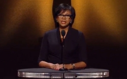 Cheryl Boone, durante las nominaciones de los Oscar 2014