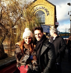 Paula Echevarría y David Bustamante pasean su amor por Londres