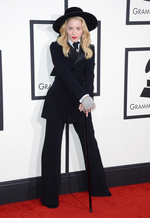 Madonna no dejó indiferente a nadie con su look en los Grammy 2014