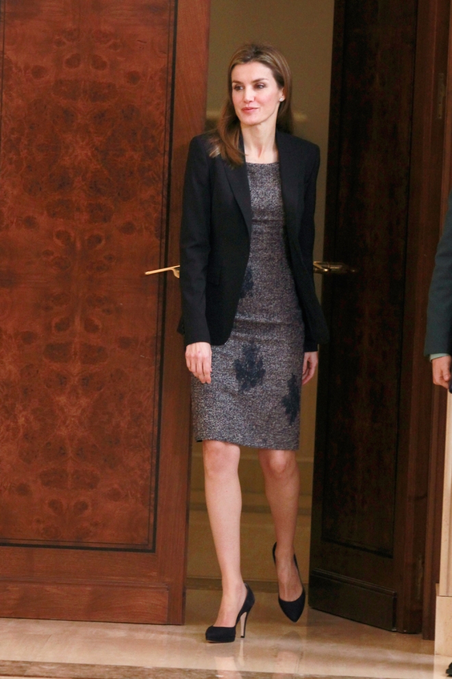 El look de Letizia Ortiz tras la declaración de la Infanta Cristina