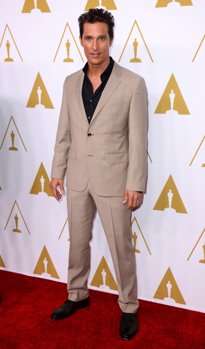 Matthew McConaughey, nominado a Mejor Actor por 'Dallas Buyers Club'