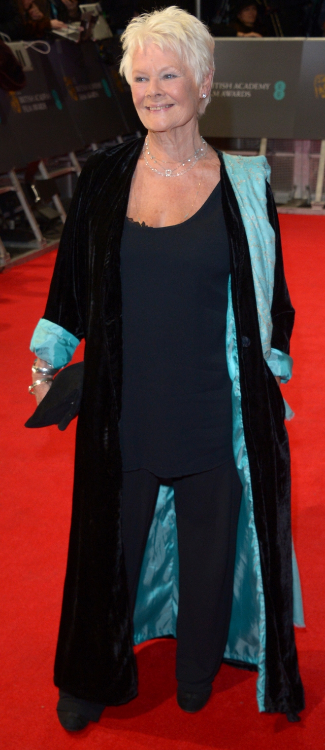 Dame Judi Dench, entre las peor vestidas de los BAFTA 2014
